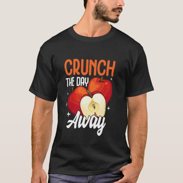 Camiseta Mastica la manzana del día (Anverso)