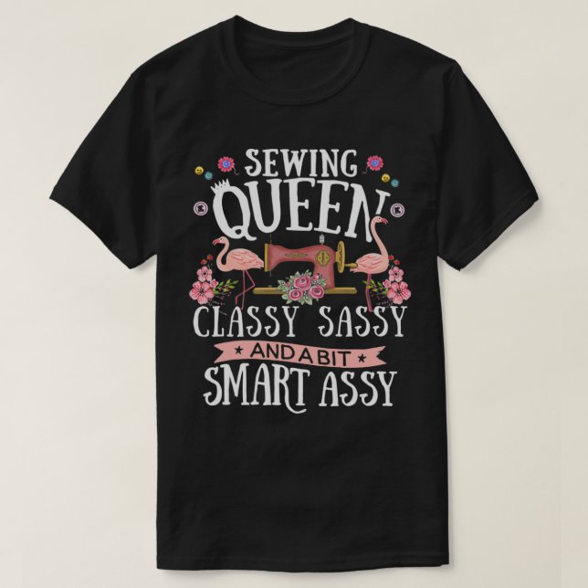 Camiseta Masticando Con Clásica Queen Y Un Poco Inteligente (Diseño del anverso)
