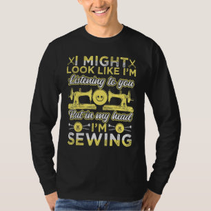 Camiseta Masticando, Podría Parecer Que Te Escucho, Pero Yo