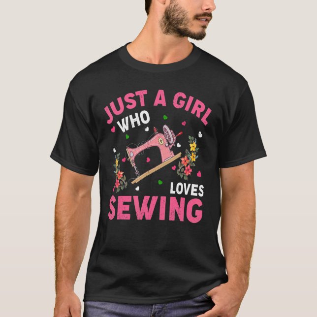 Camiseta Masticando sólo a un Chica que ama el masticar (Anverso)