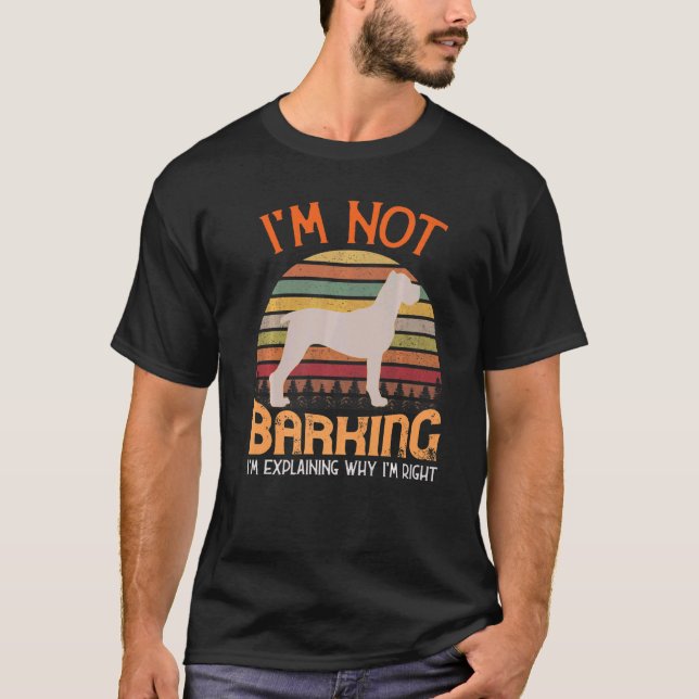 Camiseta Mastiff Cane Corso Retro (Anverso)