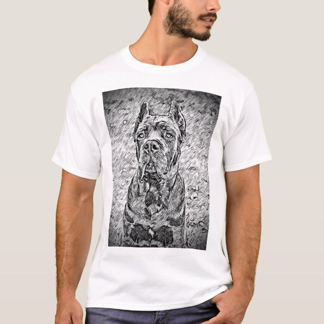 Camiseta Mastiff de Cane Corso (Anverso)