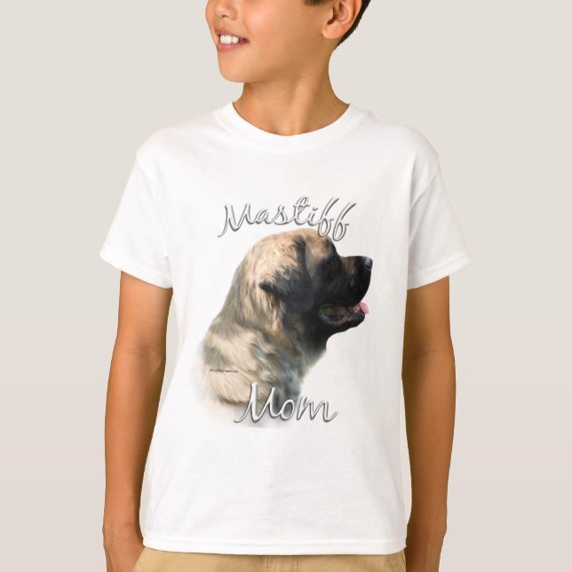Camiseta Mastiff (esponjosa) Mamá 2 (Anverso)