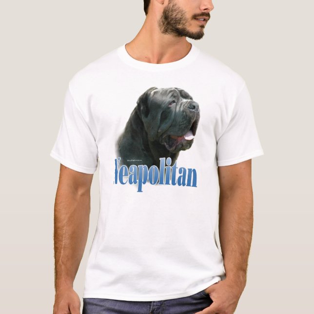 Camiseta Mastiff napolitano; Mastino Napoletano; Neo (Anverso)
