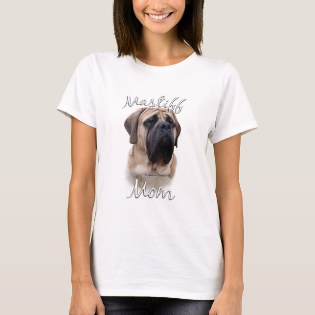 Camiseta Mastiff (padre) Mamá 2 (Anverso)
