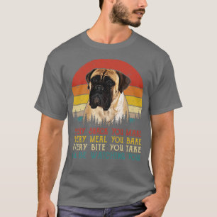 Camiseta Mastiff Retro Cada Snack Que Se Hace Cada Comida