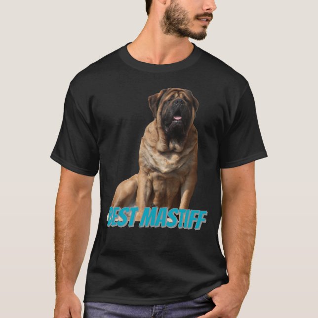 Camiseta Mastiff Vatertag Best Friends  (Anverso)