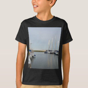 Camiseta Mástiles iluminados por el sol