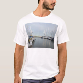 Camiseta Mástiles iluminados por el sol