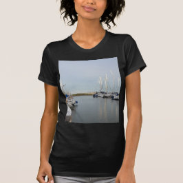 Camiseta Mástiles iluminados por el sol