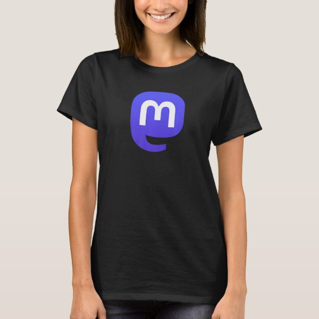 Camiseta Mastodon  Self Hosted Social Networking and Microb (Anverso)