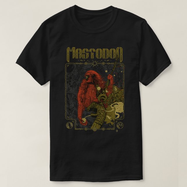 Camiseta Mastodon  Voyager  (Diseño del anverso)