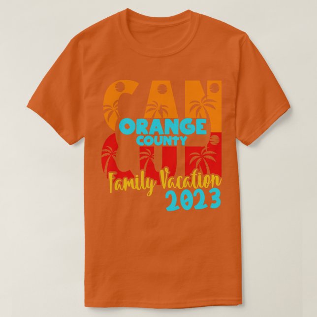 Camiseta Mat casera familiar de verano del condado de Naran (Diseño del anverso)