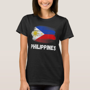 Camiseta Mat de la familia de la bandera de Filipinas del r