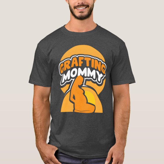 Camiseta Mata de rafting Mamá Craft Mamá Madre Amigos de Ho (Anverso)