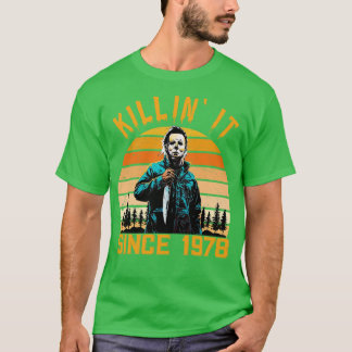 Camiseta Mata desde 1978 Myers vintage Halloween TShirt