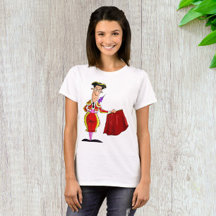 Camiseta Matador con capa roja Torero español