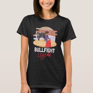 Camiseta Matador de corridas de toros de la leyenda de la p