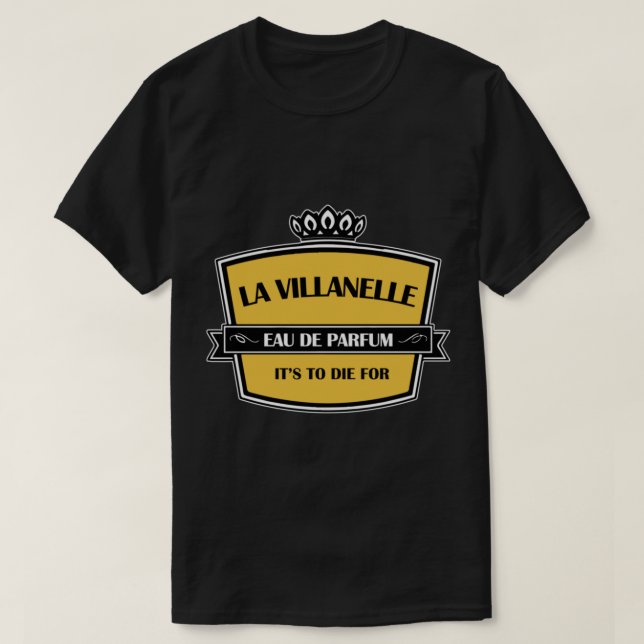Camiseta Matando a Eve Villanelle Perfume (Diseño del anverso)