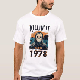 Camiseta Matándolo Desde 1978 - Michael Myers vintage Hall