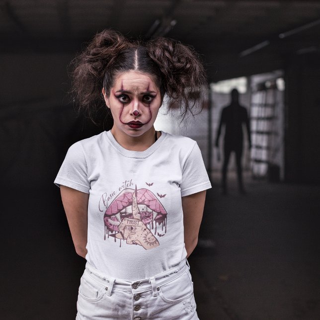 Camiseta Matanza básica de la familia Witch Halloween (Halloween Family Matching T-Shirt )