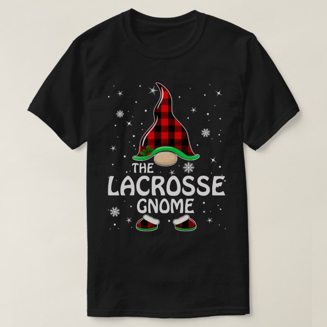 Camiseta Matanza de lacrosse Gnome Buffalo 1 (Diseño del anverso)