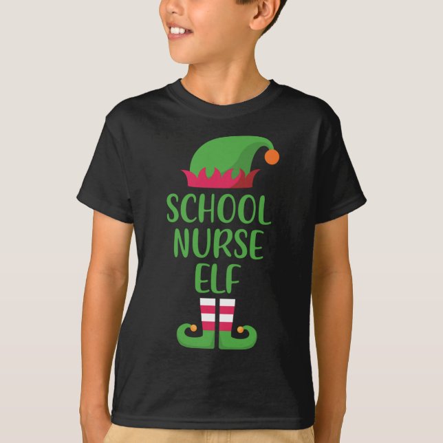 Camiseta Matanza de Navidades de Enfermeras Elf (Anverso)