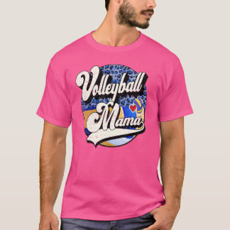 Camiseta Matanza de voleibol con familia de voleibol Mama V