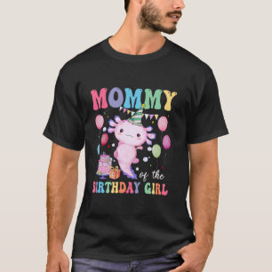 Camiseta Matanza del cumpleaños de la familia Chica Axolotl
