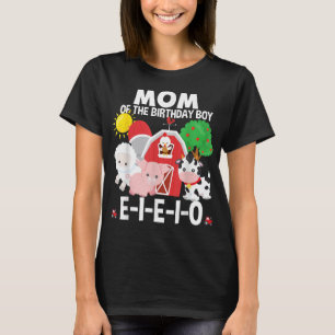 Camiseta Matanza del cumpleaños del niño mayor MacDonald