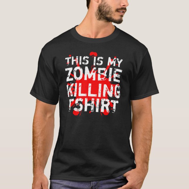 Camiseta Matanza del zombi (Anverso)