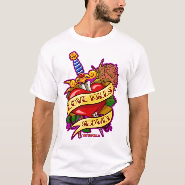 Camiseta Matanzas del amor lentamente (Anverso)