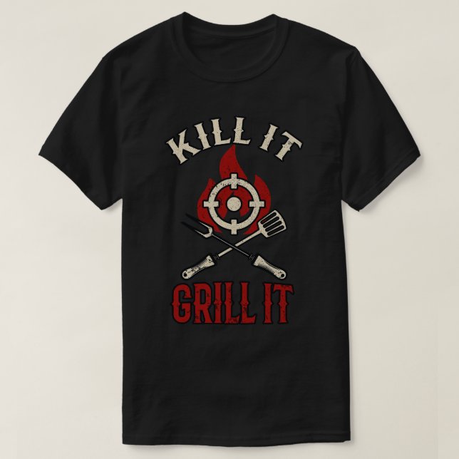Camiseta Matar a Grill It (Diseño del anverso)