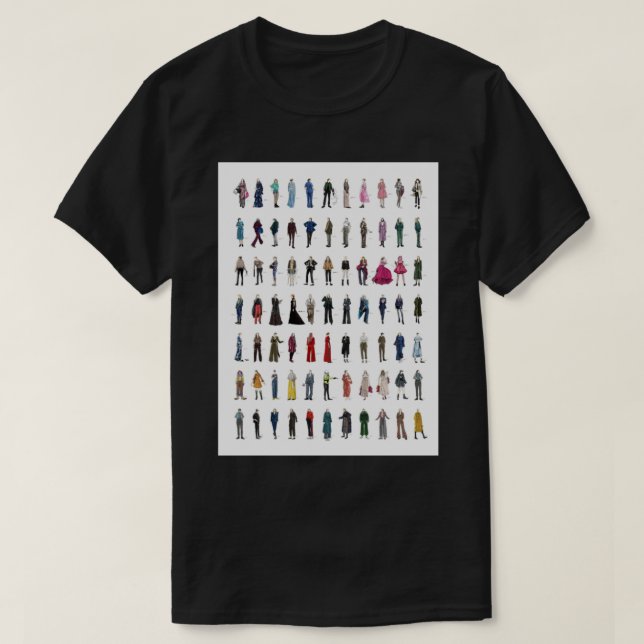 Camiseta matar eve villanelle moda look versión 6 (Diseño del anverso)