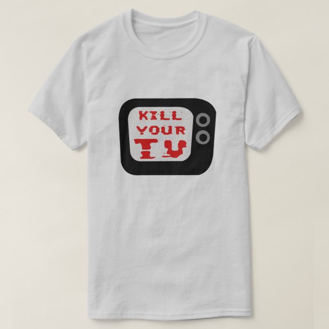 Camiseta Matar tu TV (Diseño del anverso)