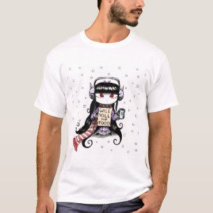 Camiseta Matará para la comida