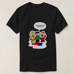 Camiseta ¡Mataron a Kenny! Divertida Mezcla de Dibujos Anim