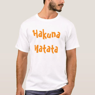 Camiseta matata del hakuna