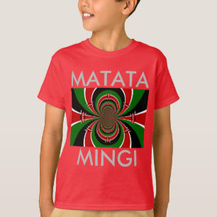 Camiseta Matata Mingi Manténganlo keniano Hakuna Matata
