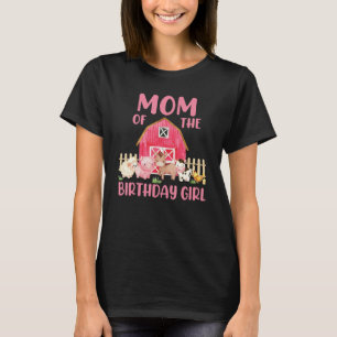 Camiseta Matc de la familia Barnyard, Chica de cumpleaños d
