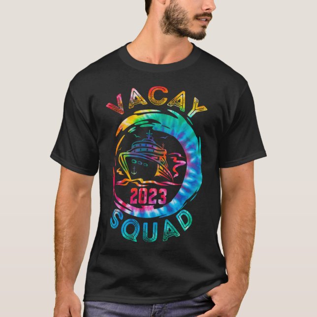Camiseta Matc de la familia Vacation Vacation Vacay Squad 2 (Anverso)