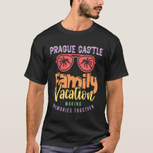 Camiseta Matc de vacaciones familiares en Praga Castle Repú