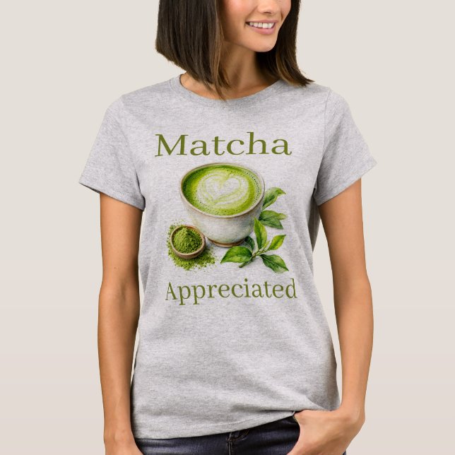 Camiseta Matcha (Anverso)