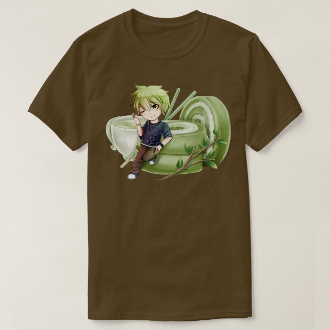 Camiseta Matcha Amami (Diseño del anverso)