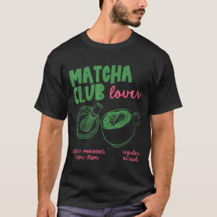 Camiseta Matcha Club Latte de Matcha de Té Verde Regular o