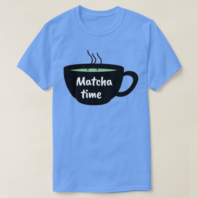 Camiseta Matcha de tiempo (Diseño del anverso)