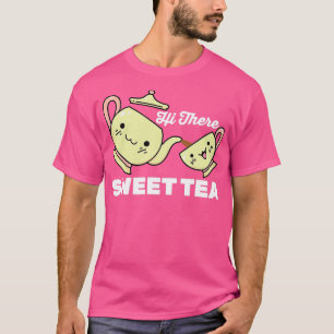 Camiseta Matcha Hi There Sweet Tea Caffeine