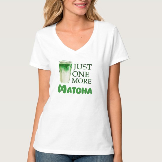 Camiseta Matcha Mood - Sip, Chill, Repetir (Anverso)