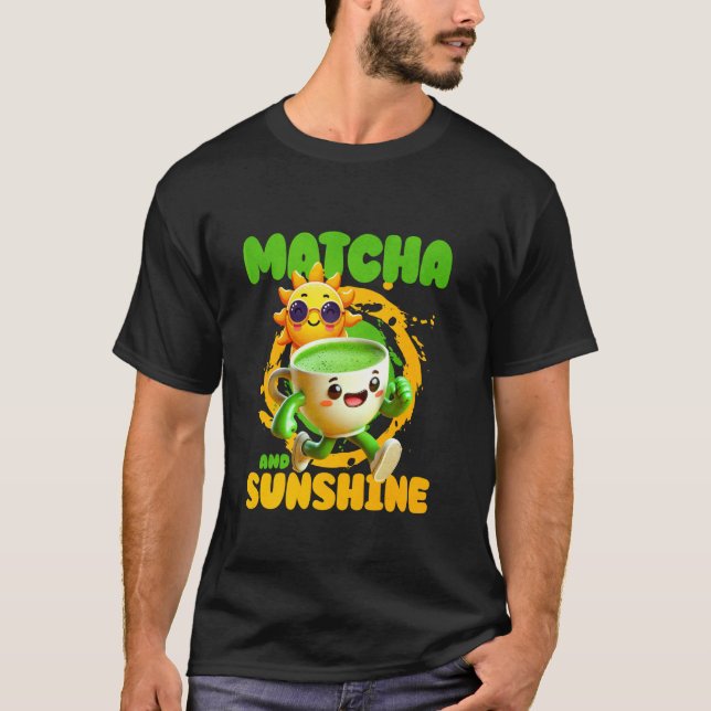 Camiseta Matcha y Sol (Anverso)