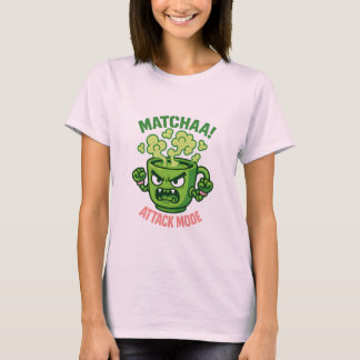 Camiseta Matchaa Modo Ataque – Té Japonés Hiper Kawaii